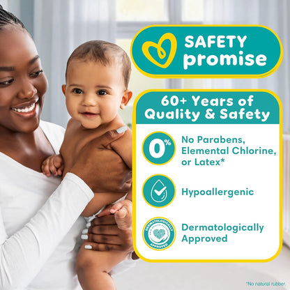 Pampers Diapers - Baby Dry - Size 1, 120 Count, Absorbent Disposable Infant Diaper (Packaging May Vary)